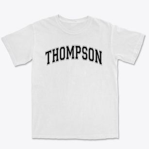 Thompson Middle School Varsity Arch Premium Heavyweight T-shirt