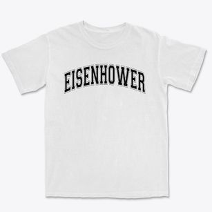 Eisenhower Elementary School Varsity Arch Premium Heavyweight T-shirt