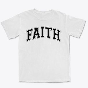 Faith Community Academy Varsity Arch Premium Heavyweight T-shirt