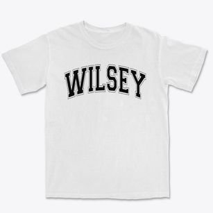Wilsey Elementary School Varsity Arch Premium Heavyweight T-shirt