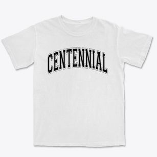 Centennial High School Varsity Arch Premium Heavyweight T-shirt