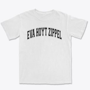 Eva Hoyt Zippel Elementary School Varsity Arch Premium Heavyweight T-shirt