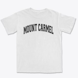 Our Lady Of Mount Carmel High School Varsity Arch Premium Heavyweight T-shirt