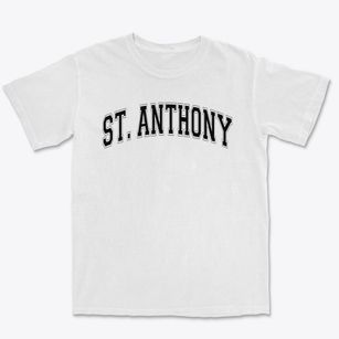 Saint Anthony Academy Varsity Arch Premium Heavyweight T-shirt