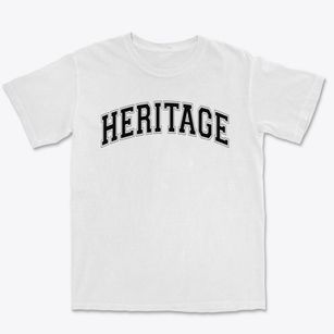 Heritage Academy Elementary School Varsity Arch Premium Heavyweight T-shirt