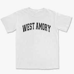 West Amory Elementary School Varsity Arch Premium Heavyweight T-shirt