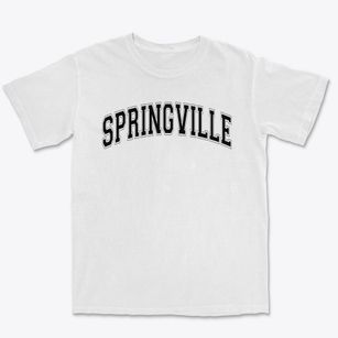 Springville Elementary School Varsity Arch Premium Heavyweight T-shirt