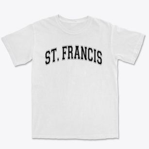 Saint Francis School Varsity Arch Premium Heavyweight T-shirt