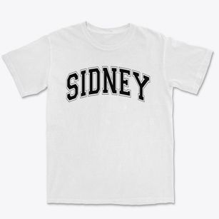 Sidney Elementary School Varsity Arch Premium Heavyweight T-shirt