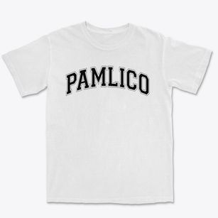 Pamlico Christian Academy Varsity Arch Premium Heavyweight T-shirt