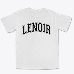 Lenoir High School Varsity Arch Premium Heavyweight T-shirt