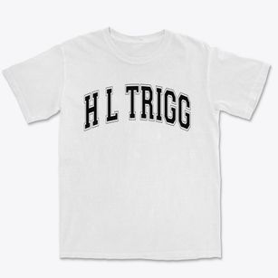 H L Trigg Community School Varsity Arch Premium Heavyweight T-shirt