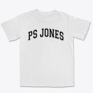 Ps Jones Middle School Varsity Arch Premium Heavyweight T-shirt