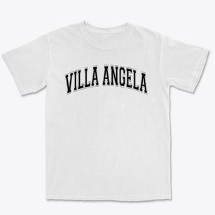 Villa Angela-st. Joseph High School Varsity Arch Premium Heavyweight T-shirt