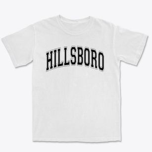 Hillsboro High School Varsity Arch Premium Heavyweight T-shirt