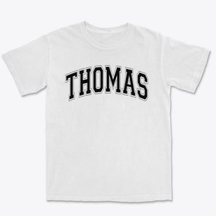 Thomas Elementary School Varsity Arch Premium Heavyweight T-shirt