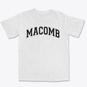 Macomb Elementary School Varsity Arch Premium Heavyweight T-shirt