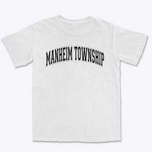 Manheim Township Middle School Varsity Arch Premium Heavyweight T-shirt
