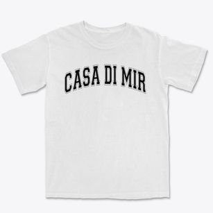 Casa Di Mir Montessori Elementary School Varsity Arch Premium Heavyweight T-shirt