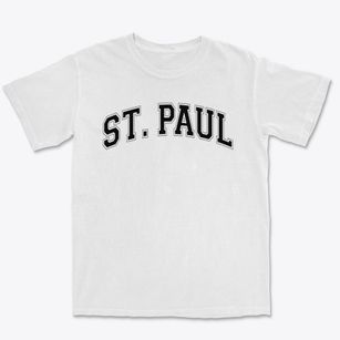 Saint Paul School Varsity Arch Premium Heavyweight T-shirt