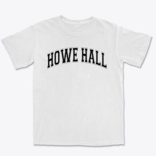 Howe Hall Elementary School Varsity Arch Premium Heavyweight T-shirt