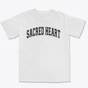 Sacred Heart Cathedral School Varsity Arch Premium Heavyweight T-shirt