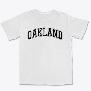 Oakland High School Varsity Arch Premium Heavyweight T-shirt