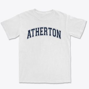 Atherton Elementary School Varsity Arch Premium Heavyweight T-shirt
