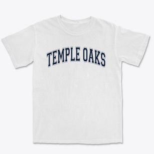 Temple Oaks Baptist School Varsity Arch Premium Heavyweight T-shirt