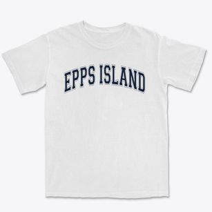 Epps Island Elementary School Varsity Arch Premium Heavyweight T-shirt