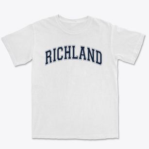 Richland Elementary School Varsity Arch Premium Heavyweight T-shirt