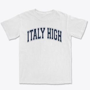 Italy High School Varsity Arch Premium Heavyweight T-shirt