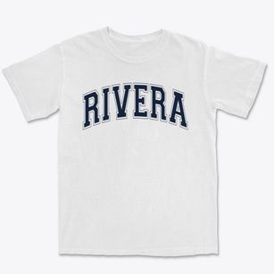 Simon Rivera High School Varsity Arch Premium Heavyweight T-shirt