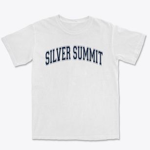 Silver Summit Academy Varsity Arch Premium Heavyweight T-shirt