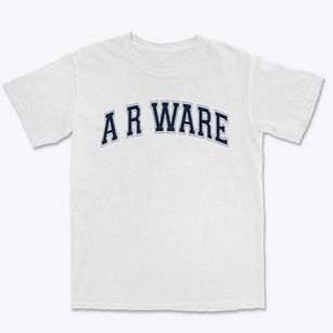 A R Ware Junior Elementary School Varsity Arch Premium Heavyweight T-shirt