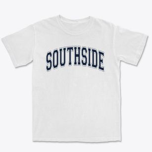 Southside High School Varsity Arch Premium Heavyweight T-shirt