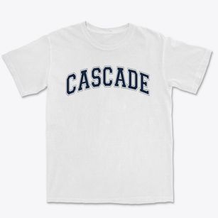 Cascade Christian School Varsity Arch Premium Heavyweight T-shirt