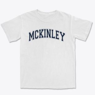 Mckinley Elementary School Varsity Arch Premium Heavyweight T-shirt