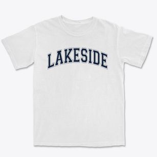 Lakeside Middle School Varsity Arch Premium Heavyweight T-shirt
