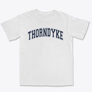 Thorndyke Elementary School Varsity Arch Premium Heavyweight T-shirt