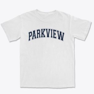 Parkview Elementary School Varsity Arch Premium Heavyweight T-shirt