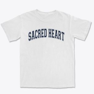 Sacred Heart School Varsity Arch Premium Heavyweight T-shirt