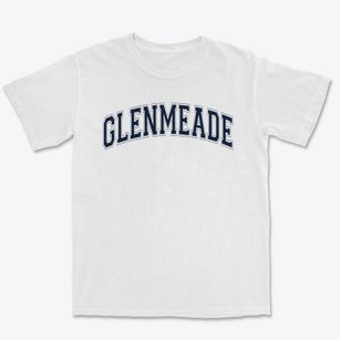 Glenmeade Elementary School Varsity Arch Premium Heavyweight T-shirt