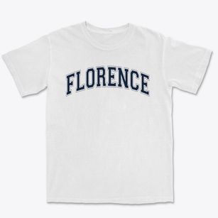 Florence Elementary School Varsity Arch Premium Heavyweight T-shirt