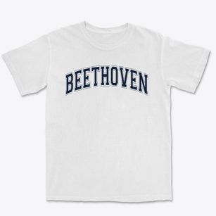 Beethoven Elementary School Varsity Arch Premium Heavyweight T-shirt