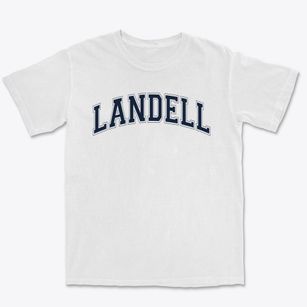 Landell Elementary School Varsity Arch Premium Heavyweight T-shirt