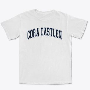 Cora Castlen Elementary School Varsity Arch Premium Heavyweight T-shirt
