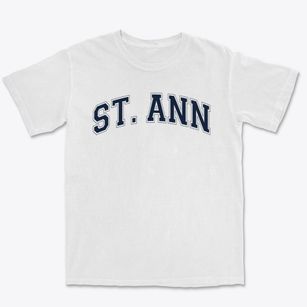 Saint Ann School Varsity Arch Premium Heavyweight T-shirt
