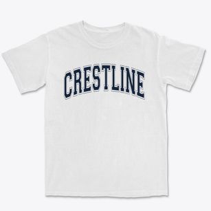 Crestline Elementary School Varsity Arch Premium Heavyweight T-shirt