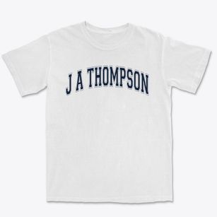 J A Thompson Elementary School Varsity Arch Premium Heavyweight T-shirt